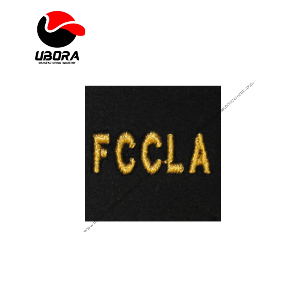 Wholesale Custom Felt Embroidery Badges machine embroidery patches FCLLA